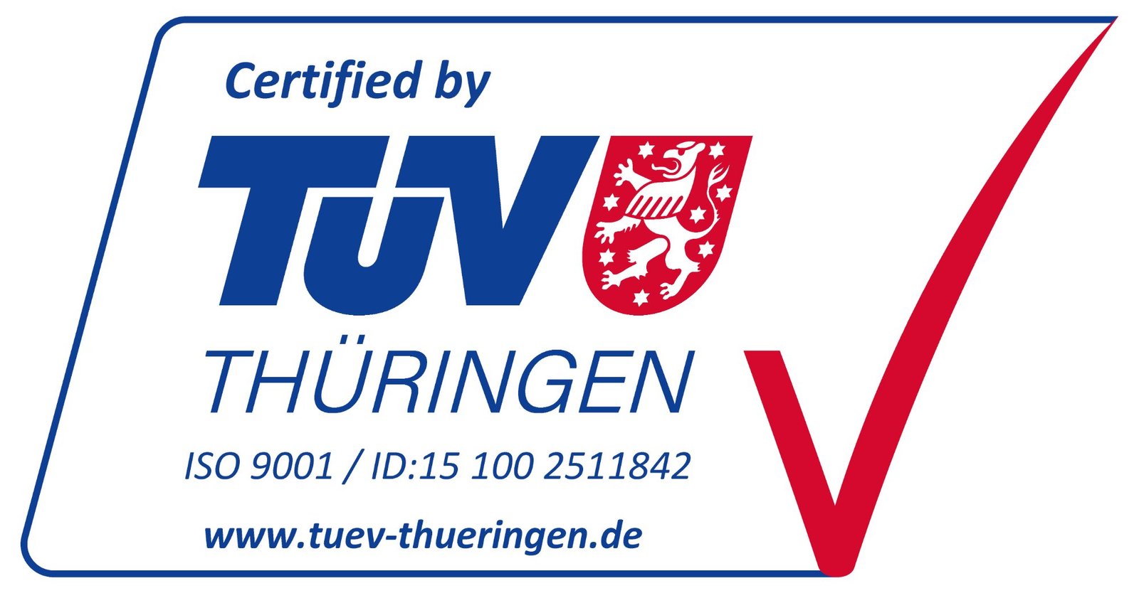 TÜV Thüringen ISO 9001